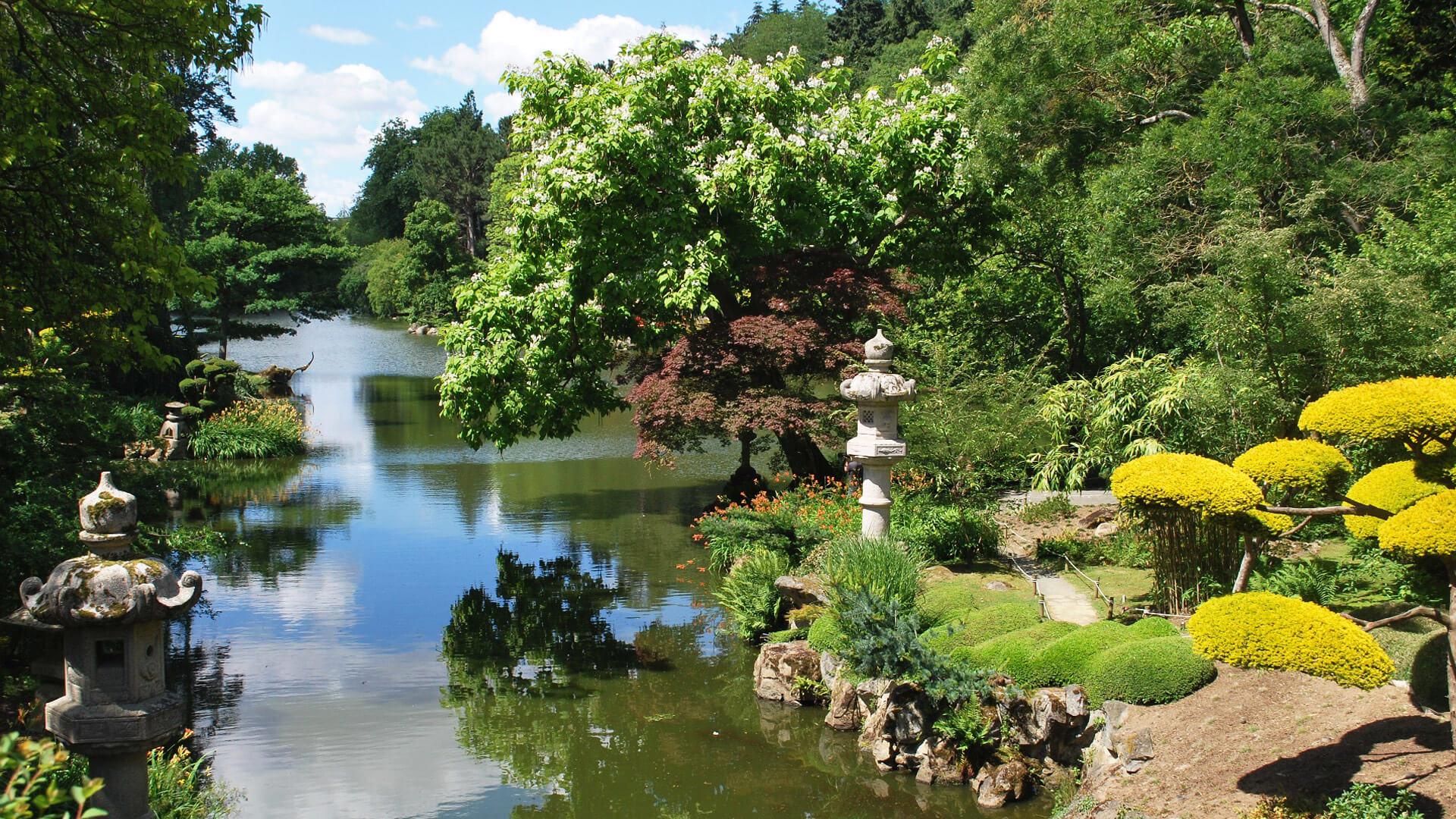 Le parc oriental de Maulevrier en Vendée